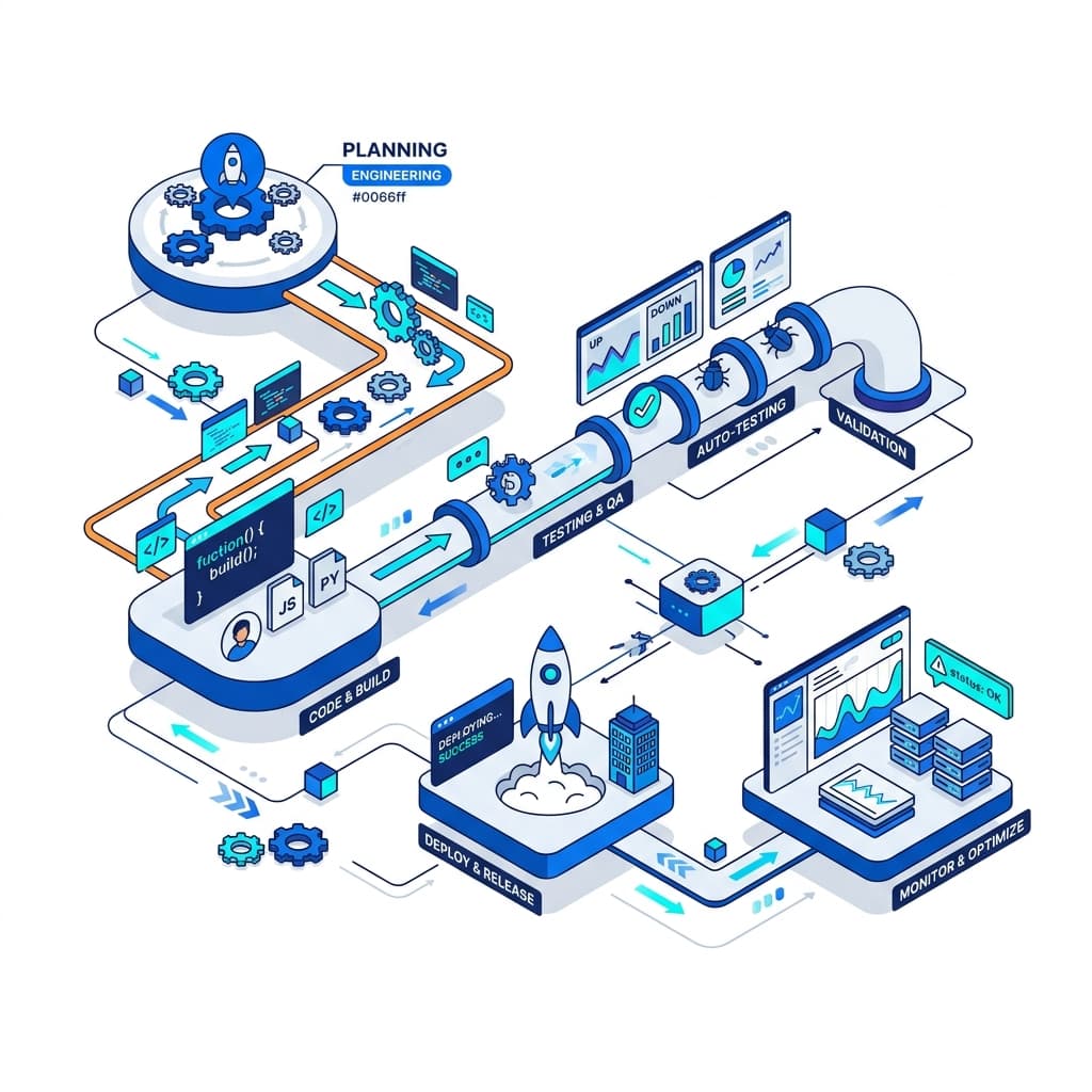 Engineering Flow Illustration